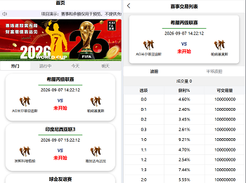 全开源uni-app体育赛事反波胆系统源码,体育竞猜游戏平台源码,体育平台源码
